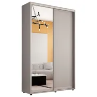 Dulap Mobildor-Lux Compact 140 x 45 x 220 / PAL / Gri deschis