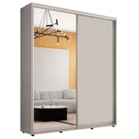 Шкаф Mobildor-Lux Compact 190 x 45см x 220 / ЛДСП / Светло серый