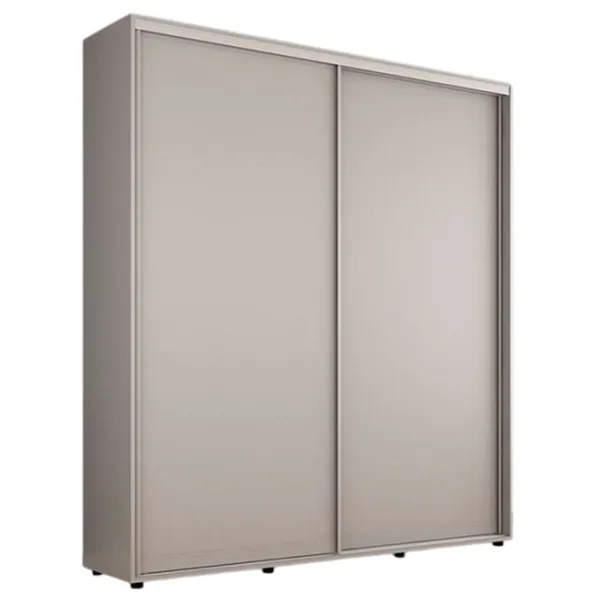Шкаф Mobildor-Lux Compact 180 x 45см x 220 / ЛДСП / Светло серый photo 1
