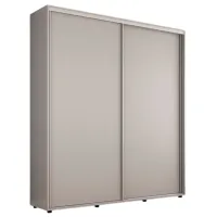 Шкаф Mobildor-Lux Compact 180 x 45см x 220 / ЛДСП / Светло серый