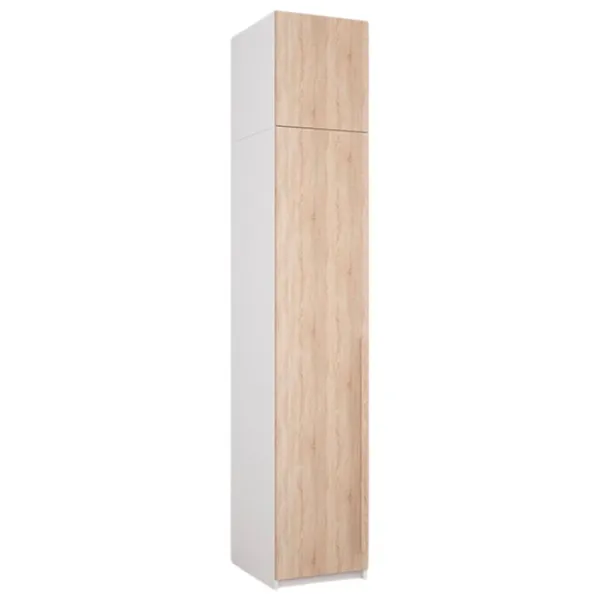 Dulap Mobildor-Lux Smart-Home 40 x 56 x 260 / PAL / Stejar sonoma - White photo 1