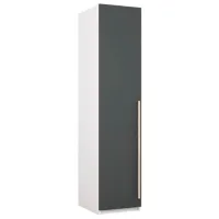 Dulap Mobildor-Lux Smart-Home 50 x 56 x 200 / PAL / Alb - Antracit
