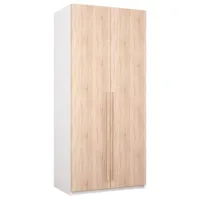 Шкаф Mobildor-Lux Smart-Home 80 x 56см x 200 / ЛДСП / Белый - Сонома