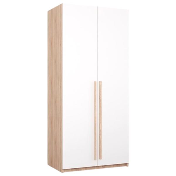 Шкаф Mobildor-Lux Smart-Home 100 x 56см x 200 / ЛДСП / Дуб сонома - Белый photo 1