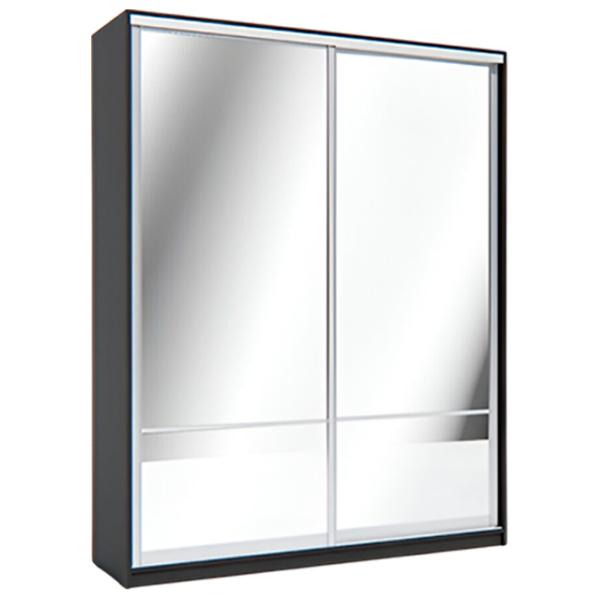 Шкаф Indart Cupeu 08 180 x 60см x 230 / LPAL / Чёрный photo 1 Шкаф Indart Cupeu 08 180 x 60см x 230 / LPAL / Чёрный photo 1