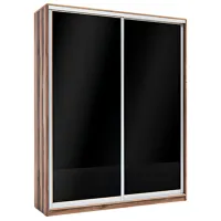 Шкаф Indart Cupeu 07 180 x 60см x 230 / LPAL / Коричневый 