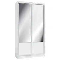 Шкаф Indart Cupeu 02 120 x 60см x 230 / LPAL / Белый