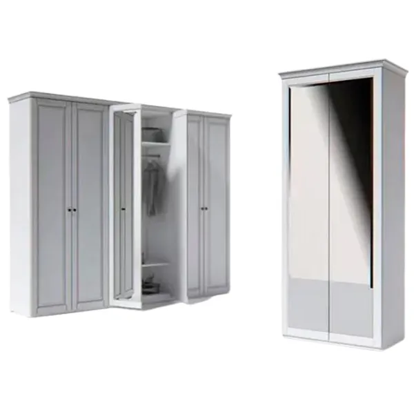 Dulap Indart MODUL 08 90 x 55 x 225 / PAL / White photo 1 Dulap Indart MODUL 08 90 x 55 x 225 / PAL / White photo 1
