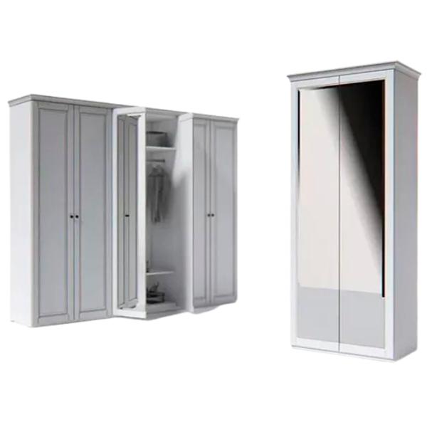 Dulap Indart MODUL 08 90 x 55 x 225 / PAL / White photo 1 Dulap Indart MODUL 08 90 x 55 x 225 / PAL / White photo 1
