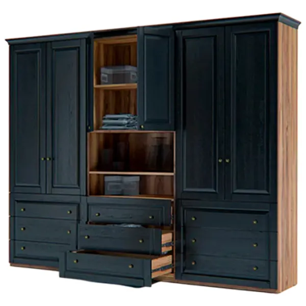 Шкаф Indart MODUL 03 90 x 55см x 225 / ЛДСП / Дуб photo 1 Шкаф Indart MODUL 03 90 x 55см x 225 / ЛДСП / Дуб photo 1