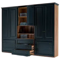 Шкаф Indart MODUL 03 90 x 55см x 225 / ЛДСП / Дуб