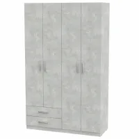 Dulap ML-Mobila 0107862 120 x 46.4 x 195 / PAL / Gray