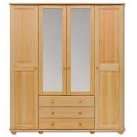 Шкаф Drewmax SF130 165 x 57см x 190 / ЛДСП / 