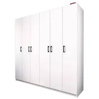 Шкаф Nex Home 26-03-01 180 x 47см x 180 / ЛДСП / White