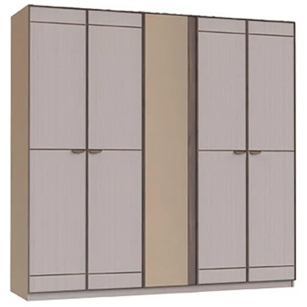 Шкаф Dogtas Gift 223.3 x 60.4см x 217.9 / Дерево / Серый photo 1