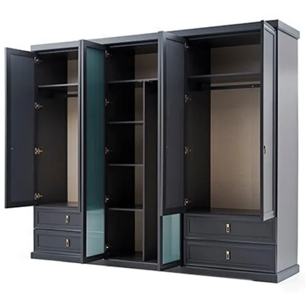 Dulap Dogtas Lorenta 271.4 x 62.2 x 225.8 / DSP / Antracit photo 1