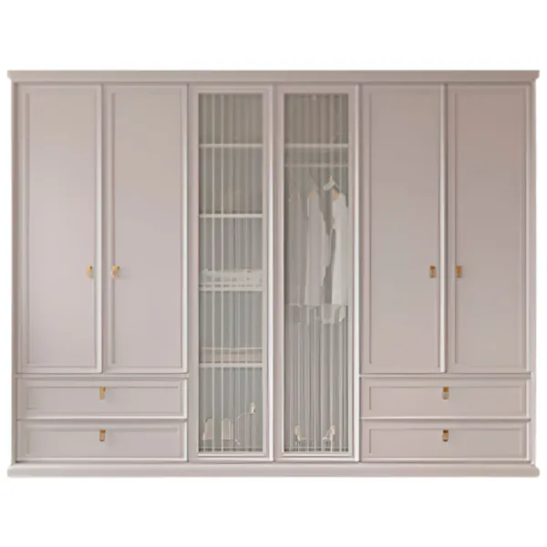 Dulap Dogtas Lorenta 271.4 x 62.2 x 225.8 / DSP / Alb photo 1