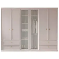 Шкаф Dogtas Lorenta 271.4 x 62.2см x 225.8 / ДСП / Белый