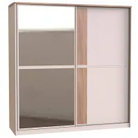 Шкаф Dogtas Margo 214.6 x 71см x 220.4 / ЛДСП / Бежевый