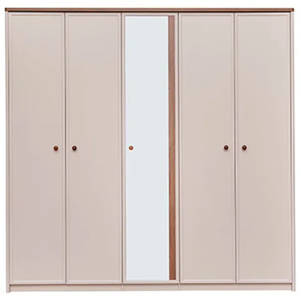 Шкаф Dogtas Margo 227.7 x 62.6см x 220 / ЛДСП / Бежевый photo 1