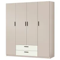 Шкаф Modern Andi 160 x 49см x 206 / ДСП / Кашемир