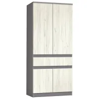 Шкаф Modern Komfi 80 x 40см x 200 / ДСП / Серый