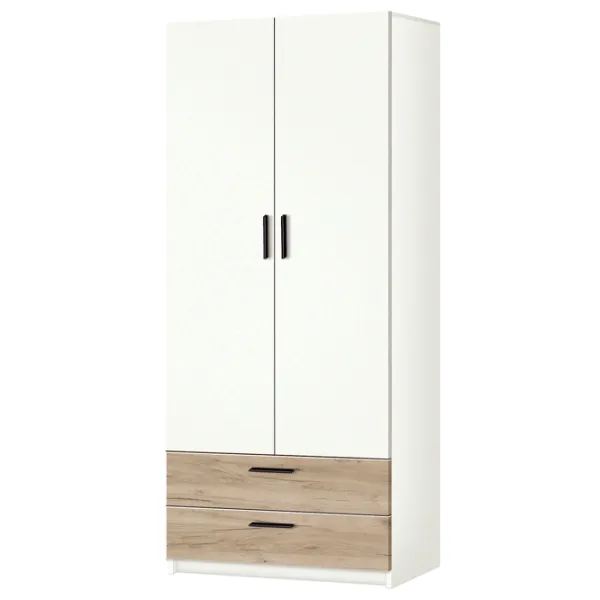 Шкаф Modern Andi 80 x 49см x 206 / ДСП / Белый photo 1
