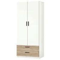 Шкаф Modern Andi 80 x 49см x 206 / ДСП / Белый