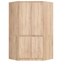 Dulap Akord S100 4D6S 100 x 50 x 180 / PAL / Stejar Sonoma