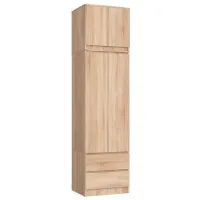 Шкаф Akord S60 2D2SZ Star 60.4 x 50.4см x 235 / ЛДСП / Дуб Сонома