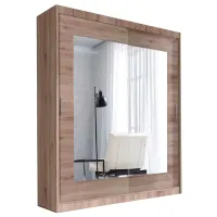 Dulap Helvetia Alfa 220E1517 180 x 61 x 215 / PAL / Stejar Sanremo Deschis