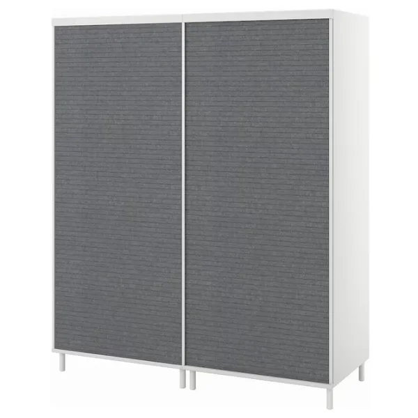 Шкаф Ikea Platsa 180 x 57см x 191 / ДСП / Белый photo 1