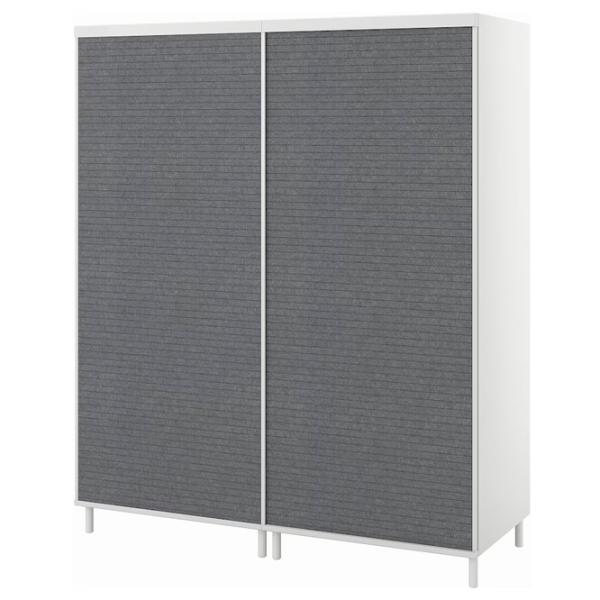Шкаф Ikea Platsa 180 x 57см x 191 / ДСП / Белый photo 1