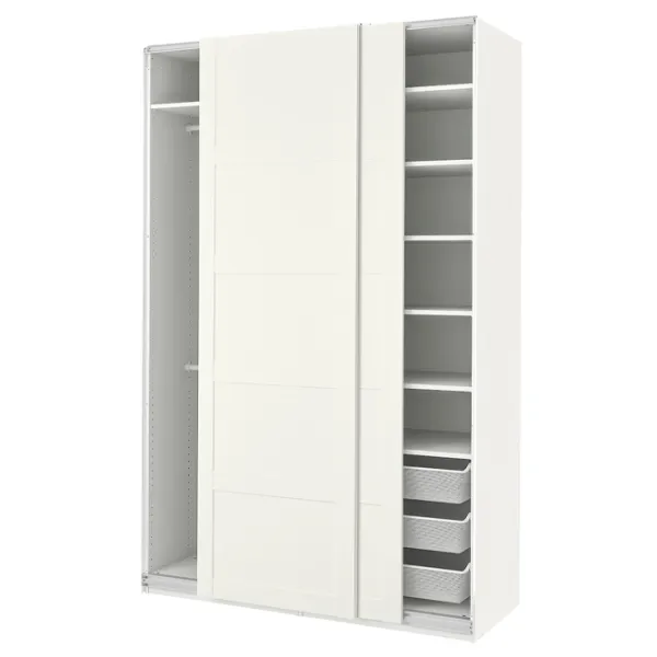 Dulap Ikea Pax/Bergsbo 150 x 66 x 236.4 / DSP / Alb photo 1