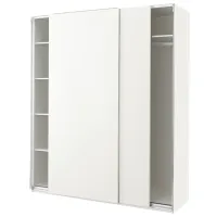 Dulap Ikea Pax/Hasvik 200 x 66 x 236.4 / DSP / Alb