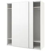 Dulap Ikea Pax/Hasvik 200 x 66 x 236.4 / DSP / Alb