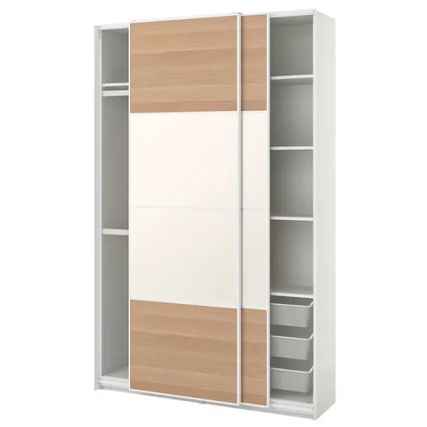 Dulap Ikea Pax/Mehamn 150 x 44 x 236.4 / DSP / Alb photo 1
