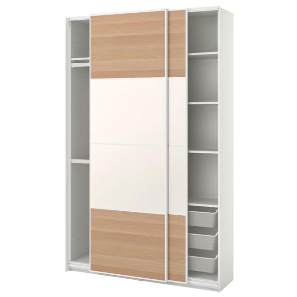 Dulap Ikea Pax/Mehamn 150 x 44 x 236.4 / DSP / Alb photo 1