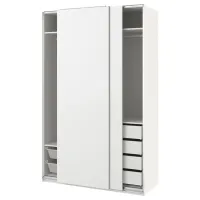 Dulap Ikea Pax/Hasvik 150 x 66 x 236.4 / DSP / Alb