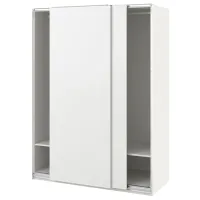 Шкаф Ikea Pax/Hasvik 150 x 66см x 201.2 / ДСП / Белый