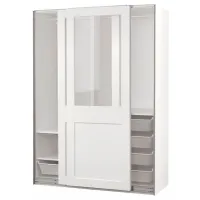 Dulap Ikea Pax/Grimo 150 x 66 x 201.2 / DSP / Alb