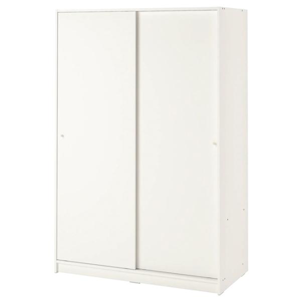 Dulap Ikea Kleppstad 117 x 55 x 176 / DSP / Alb photo 1