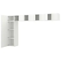 Шкаф Ikea Platsa 380 x 42см x 221 / ДСП / Белый