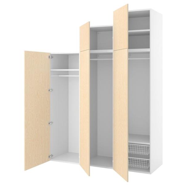 Dulap Ikea Platsa 180 x 57 x 241 / DSP / Alb photo 1