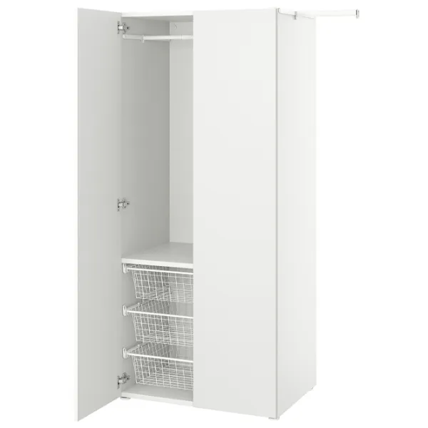 Dulap Ikea Platsa 127 x 57 x 181 / DSP / Alb photo 1