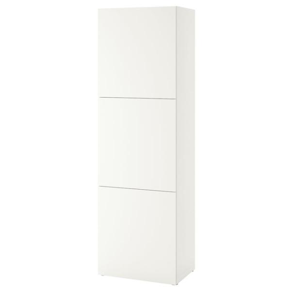 Шкаф Ikea Besta 60 x 42см x 193 / ДСП / Белый photo 1