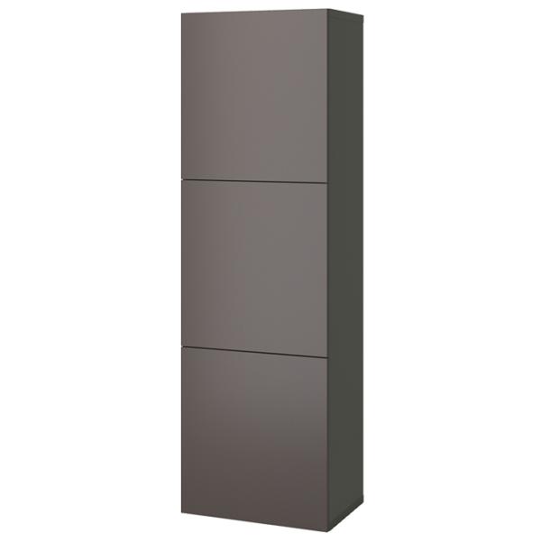 Шкаф Ikea Besta 60 x 42см x 193 / ДСП / Темно серый photo 1