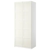 Шкаф Ikea Pax/Bergsbo 100 x 60см x 236.4 / ДСП / Белый