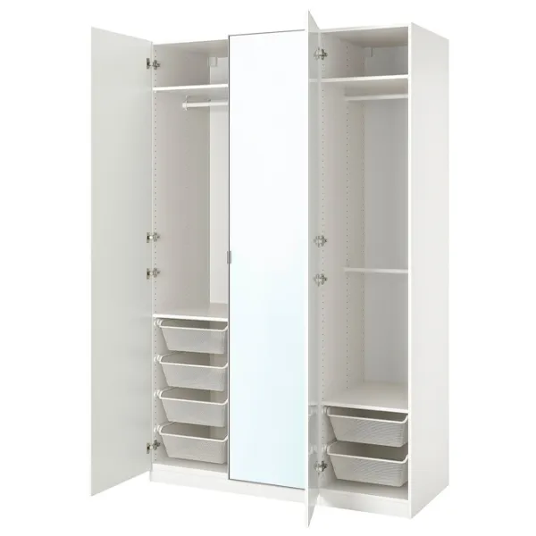 Dulap Ikea Pax/Fardal/Aheim 200 x 60 x 201.2 / DSP / Alb photo 1