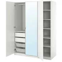 Шкаф Ikea Pax/Fardal/Aheim 150 x 60см x 201.2 / ДСП / Белый